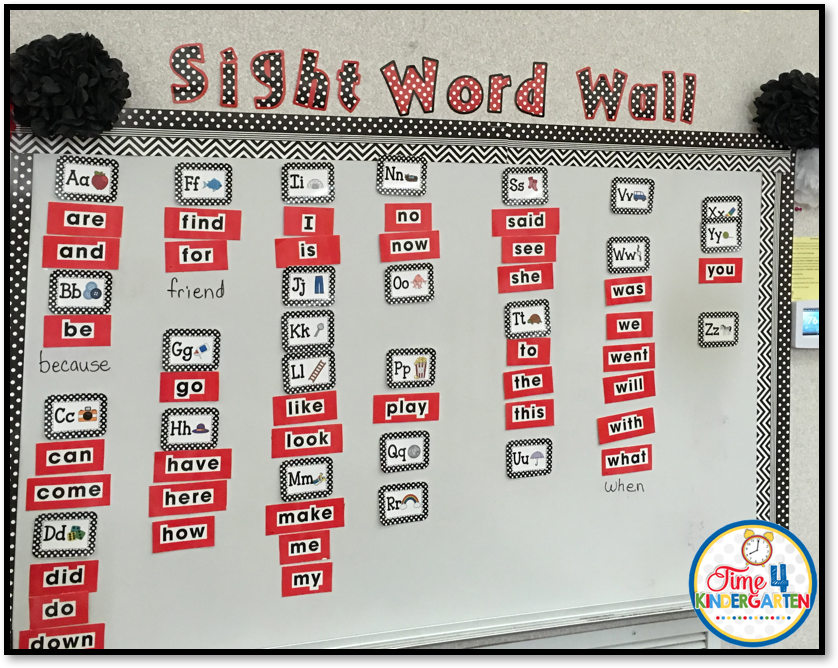 School Word Wall for Writing Centers FREE