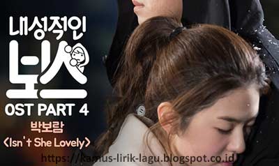 Lirik Lagu Park Bo Ram – Isn’t She Lovely Ost Introverted Boss