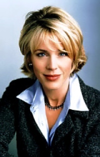 Ladies in Satin Blouses: Deborah Norville - various satin blouses