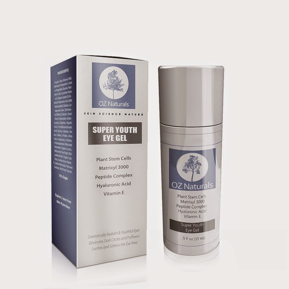 Product Review OZ Naturals The BEST Eye Gel Eye Cream Views and More