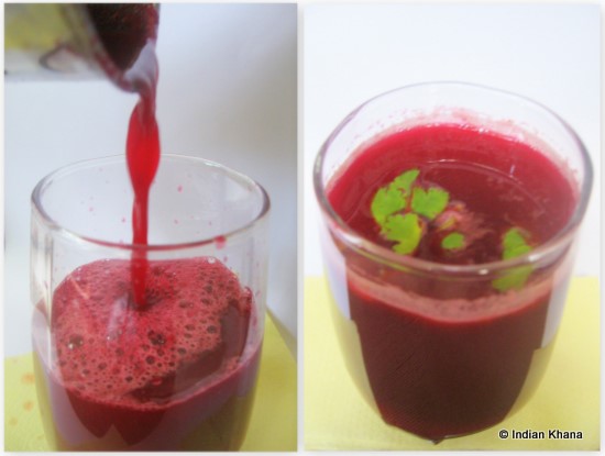 Beetroot and Carrot Juice | Summer Drinks Recipe