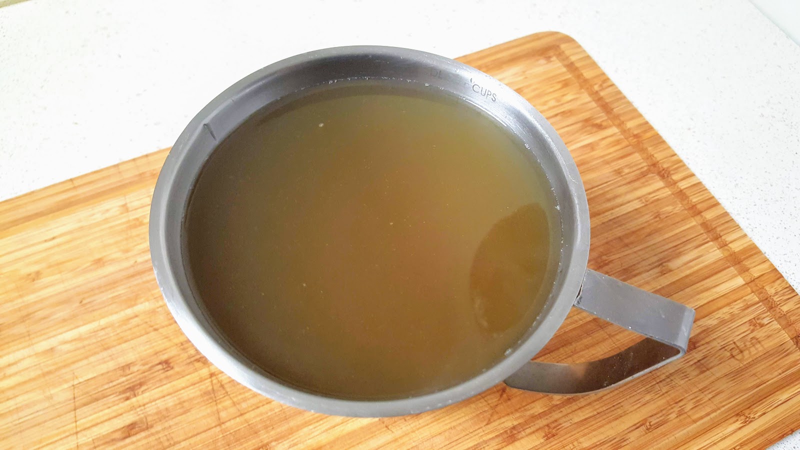 Consommé blanc simple