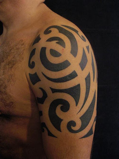 Este maori meia manga