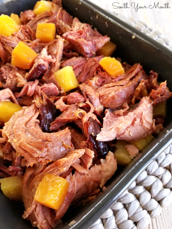 Slow Cooker Hawaiian Ham