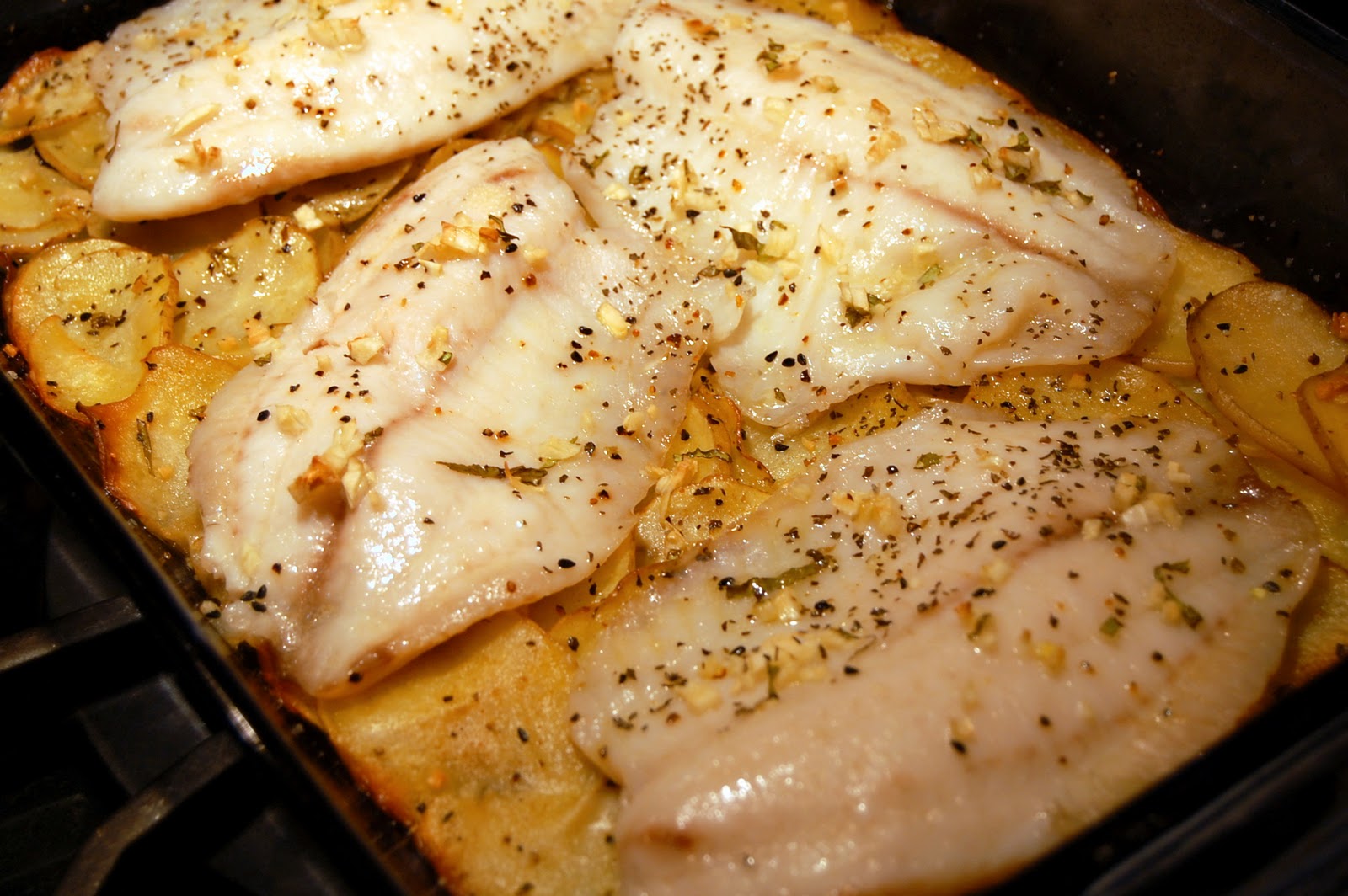 a kind of love affair recipes ovenroasted tilapia with potatoes