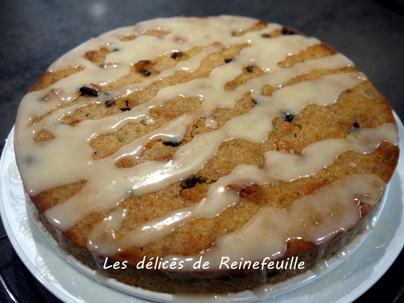Gâteau à la poire de terre et aux épices