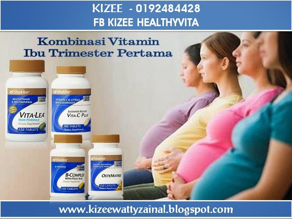 PANDUAN KEHIDUPAN DAN KESIHATAN SUNNAH Vitamin untuk Ibu Trimester Pertama