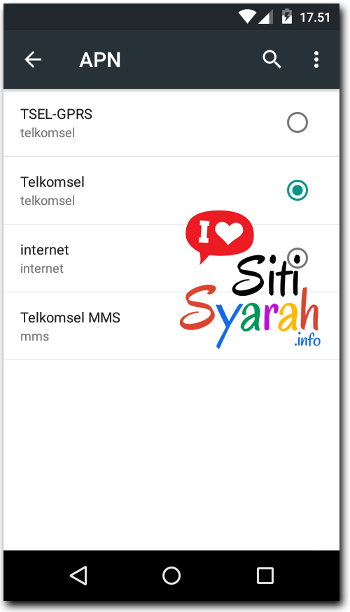 solusi jaringan data tidak tersedia android