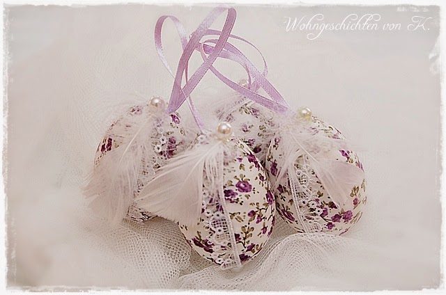 Wohngeschichten von k.: osterdeko und ein diy Osterdeko shabby chic