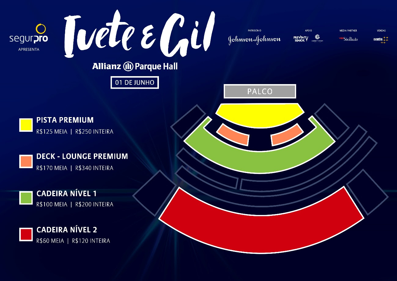 É Bom Porque... ALLIANZ PARQUE REÚNE IVETE SANGALO E GILBERTO GIL EM SHOW INÉDITO DE LANÇAMENTO