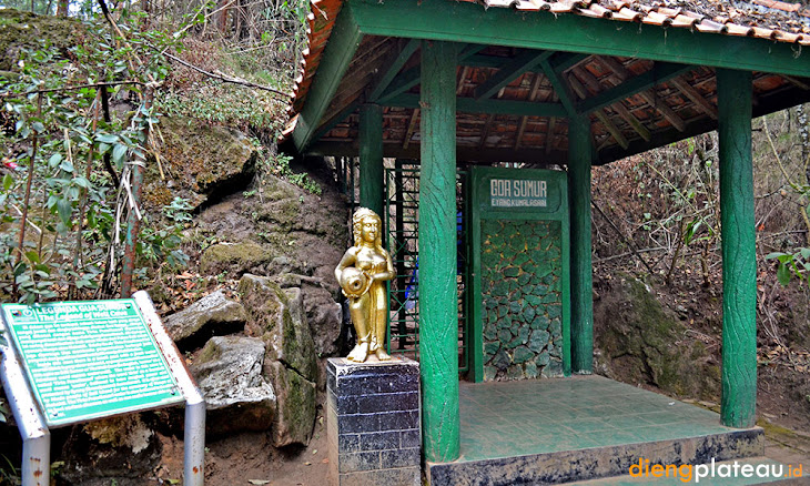 gua sumur di taman wisata alam telaga warna dan pengilon gua sumur paket wisata dieng