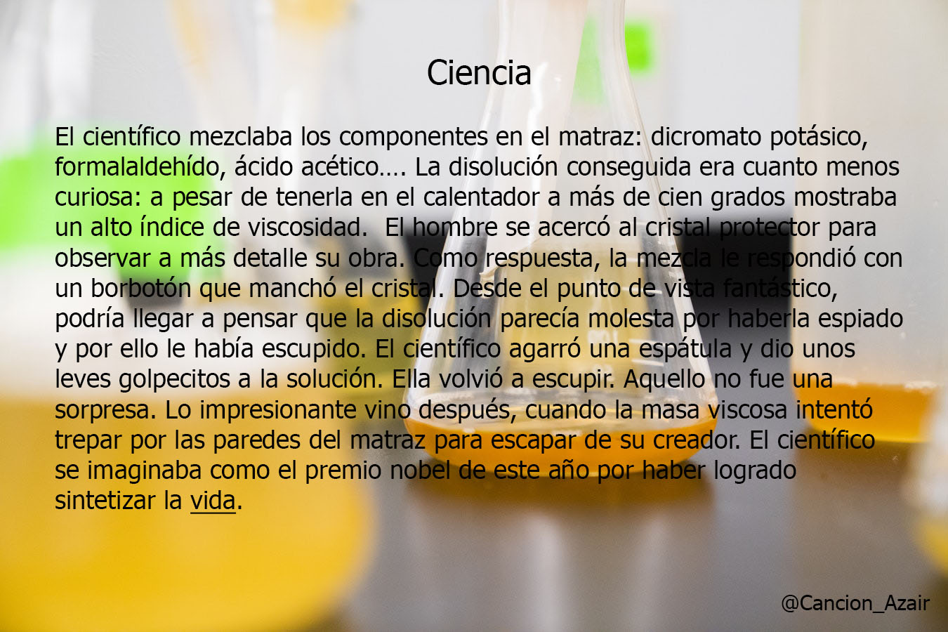 Relatos de cuando podía