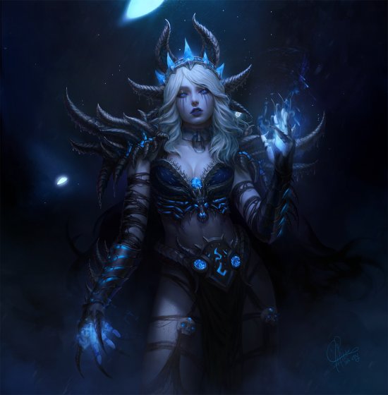 As belas mulheres nas ilustrações de fantasia de Ina Wong Ina Murwani Prasetyaningrum (Ina Wong) deviantart artstation arte ilustrações fantasia mulheres beleza