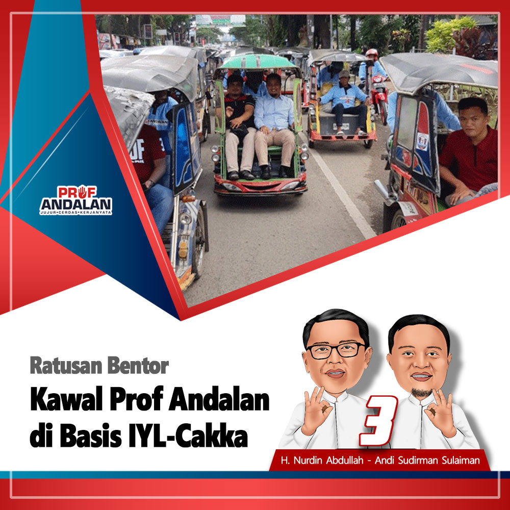 Ratusan Bentor Kawal Prof Andalan Di Basis IYL-Cakka