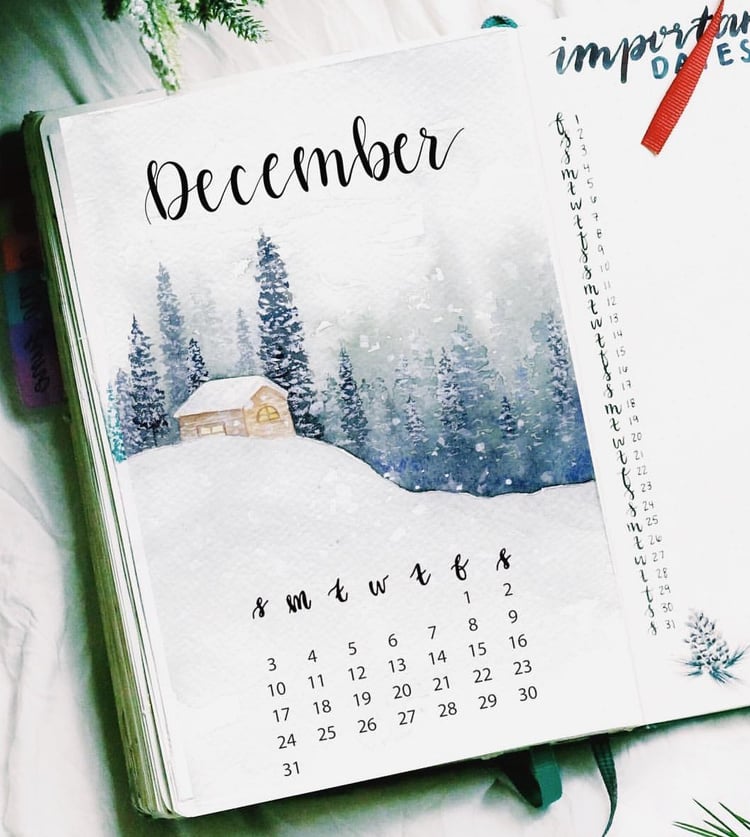 Books And Tea Ideas Bullet Journal Mes Diciembre Books And Tea Ideas Bullet Journal Mes Diciembre