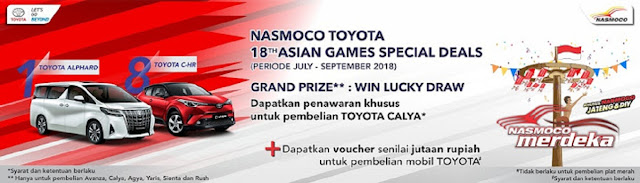Promo Harga Cash dan Kredit Dealer Toyota Nasmoco Agustus 2018 berlaku untuk setiap pembelian mobil Toyota di Dealer Toyota Nasmoco Banjarnegara, Bantul, Batang, Blora, Boyolali, Brebes, Cepu, Cilacap, Demak, Gunungkidul, Jepara, Jogja, Karanganyar, Karangjati, Kebumen, Kendal, Klaten, Kudus, Kulon Progo, Magelang, Pati, Pekalongan, Pemalang, Purbalingga, Purwodadi, Purwokerto, Purworejo, Rembang, Salatiga, Semarang, Slawi, Sleman, Solo, Sragen, Sukoharjo, Surakarta, Tegal, Temanggung, Ungaran, Wonogiri, Wonosobo bulan Agustus 2018 Promo Harga Cash dan Kredit Dealer Toyota Nasmoco Agustus 2018 berlaku untuk setiap pembelian mobil Toyota di Dealer Toyota Nasmoco Banjarnegara, Bantul, Batang, Blora, Boyolali, Brebes, Cepu, Cilacap, Demak, Gunungkidul, Jepara, Jogja, Karanganyar, Karangjati, Kebumen, Kendal, Klaten, Kudus, Kulon Progo, Magelang, Pati, Pekalongan, Pemalang, Purbalingga, Purwodadi, Purwokerto, Purworejo, Rembang, Salatiga, Semarang, Slawi, Sleman, Solo, Sragen, Sukoharjo, Surakarta, Tegal, Temanggung, Ungaran, Wonogiri, Wonosobo bulan Agustus 2018