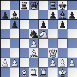 Partida de ajedrez Donner vs. Popel, después de 20.Tfe1?