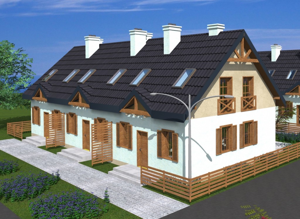Nowe domy z ogrodem w Łęgowie