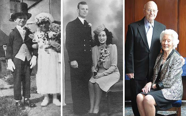 Casais que recriaram a mesma foto, o antes e hoje elfandarilha