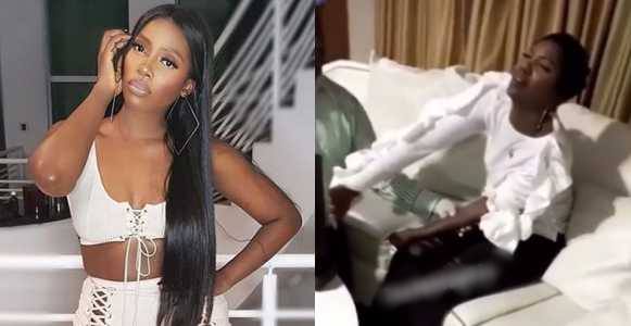 Video: Sick Tiwa Savage Cries As She Takes Injection From Doctor