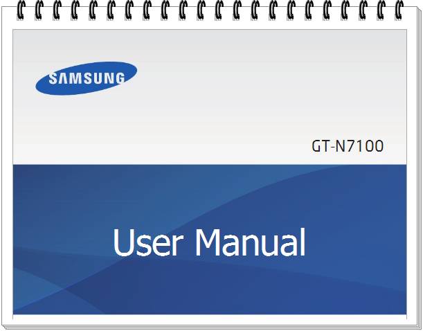Samsung Galaxy Note 2 GT N 7100 Manual User Guide | PDF User manual