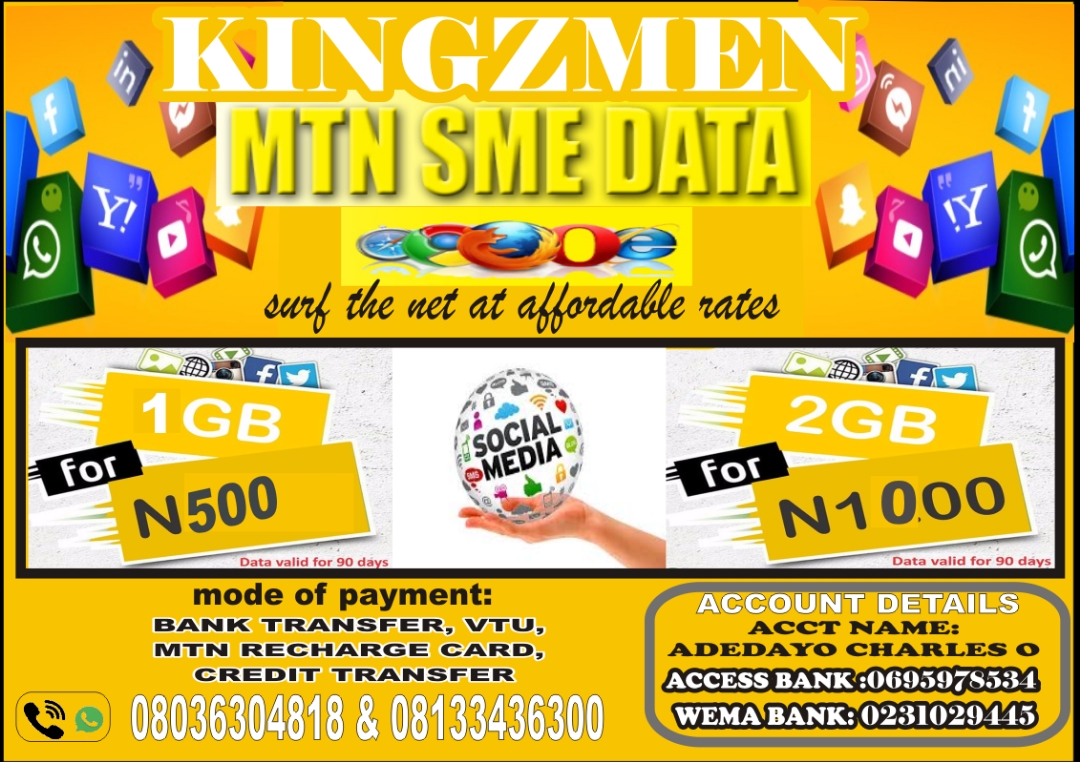 KINGZMEN MTN SME DATA
