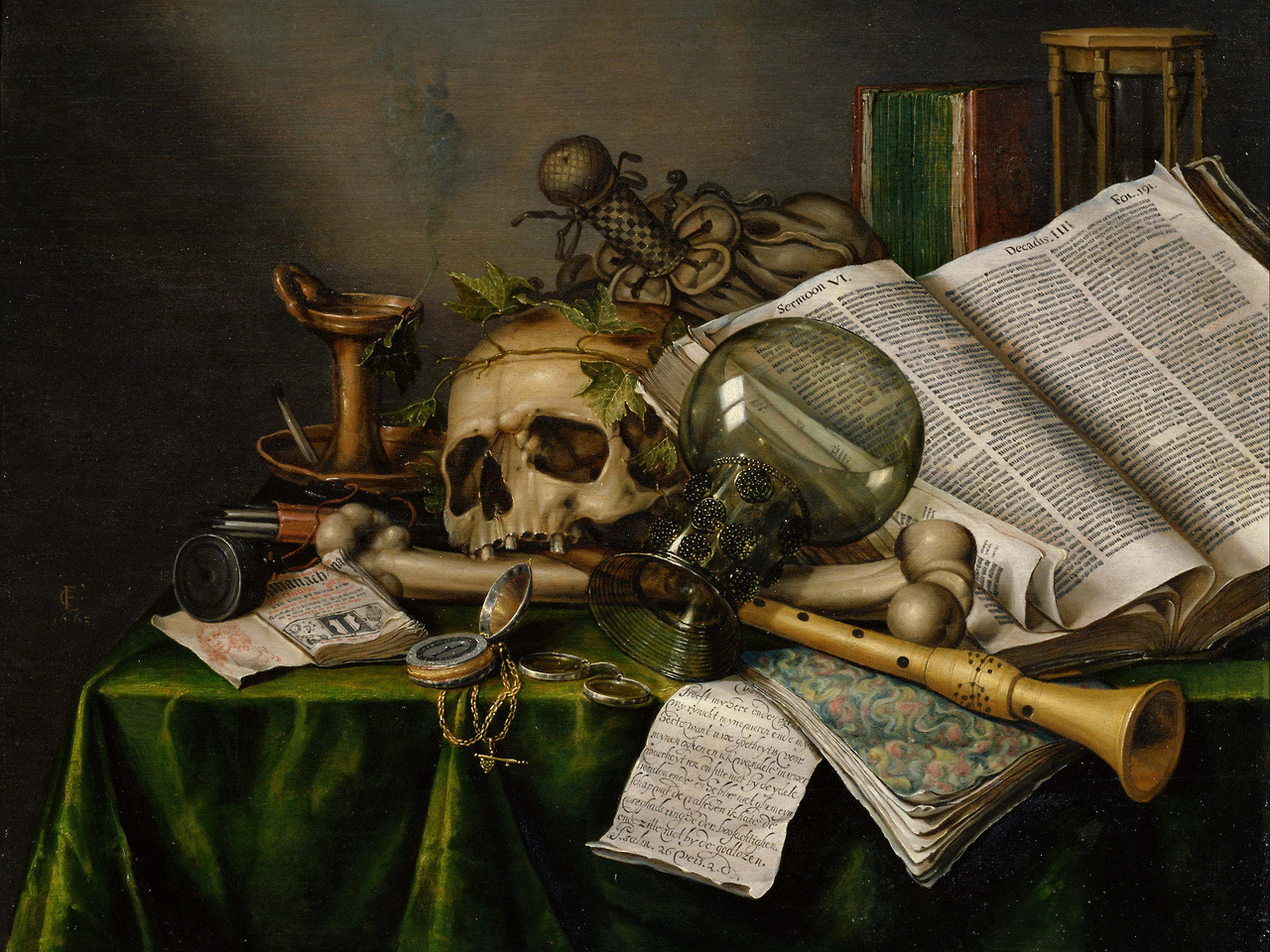 Edwaert Collier - Vanitas
