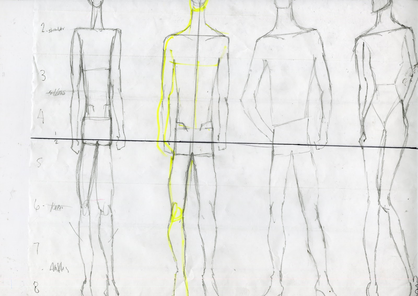 Kelseo Fashion: BODY PROPORTION MALE & FEMALE