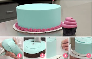 Cara Menghias Kue Tart Ulang Tahun Menggunakan Icing dan Fondant (Dekorasi Cake)