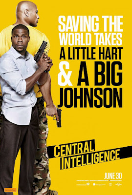 Central Intelligence Dwayne Johnson and Kevin Hart Poster