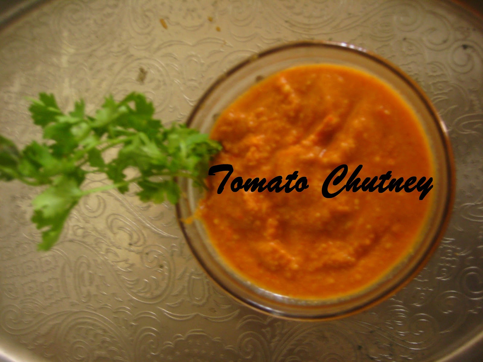 Nandy's Home Tomato Chutney (Without onion)