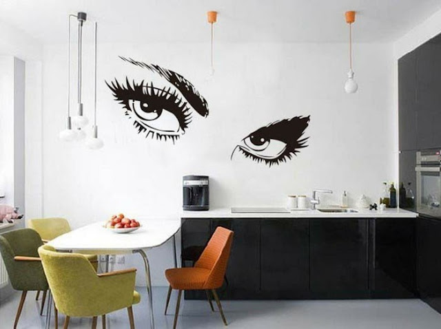 Desain Stiker Wallpaper Dinding Dapur Cantik