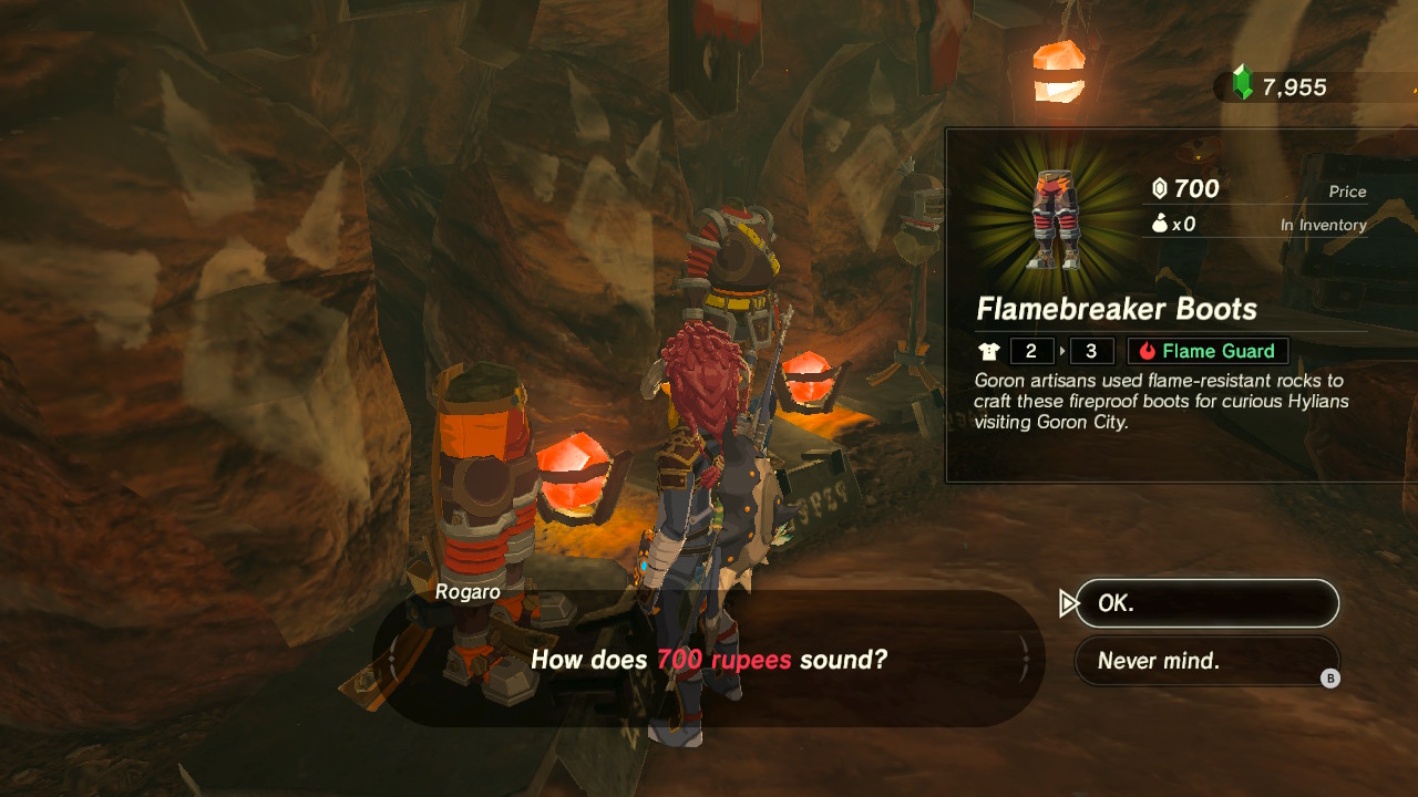 Food In The Goron City In Breath Of The Wild Food In The Goron City In Breath Of The Wild