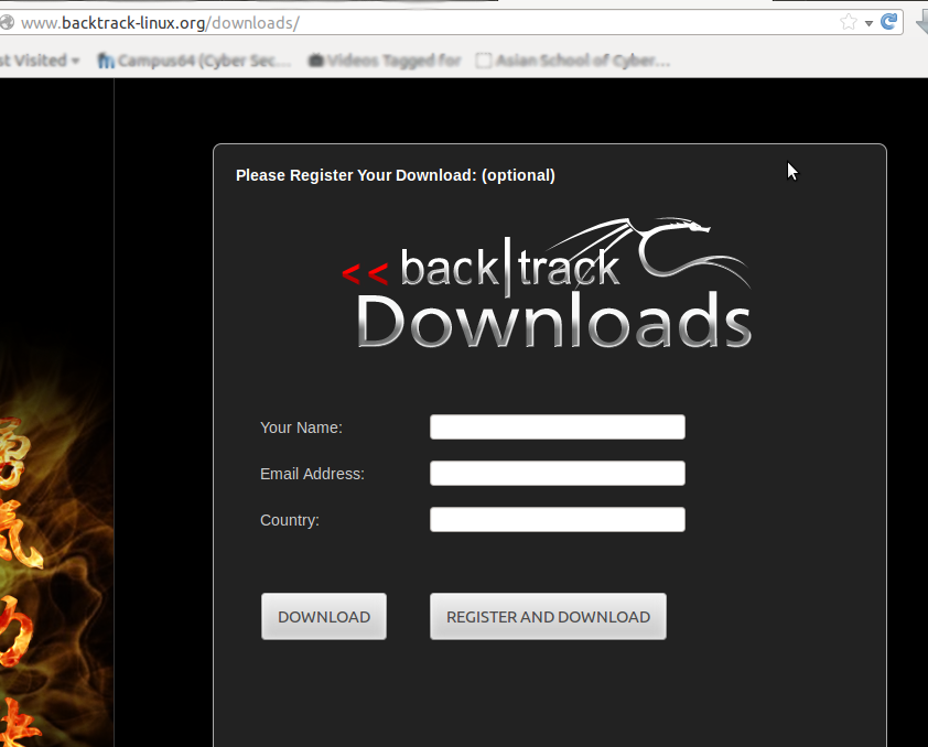 backtrack 3 iso download for windows