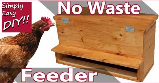 Simply Easy Diy Zero Waste Chicken Feeder