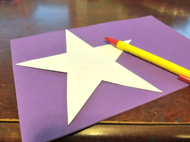 THE REHOMESTEADERS: DIY Kid's Christmas Star Ornament