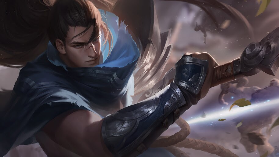 Yasuo, LoL, Art, 4K, #7.1540