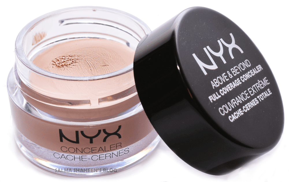 NYX Above & Beyond Full Coverage Concealer Jar Review & Swatches