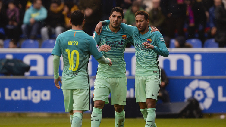 برشلونة يمطر شباك مضيفه ديبورتيفو ألافيس بسداسية