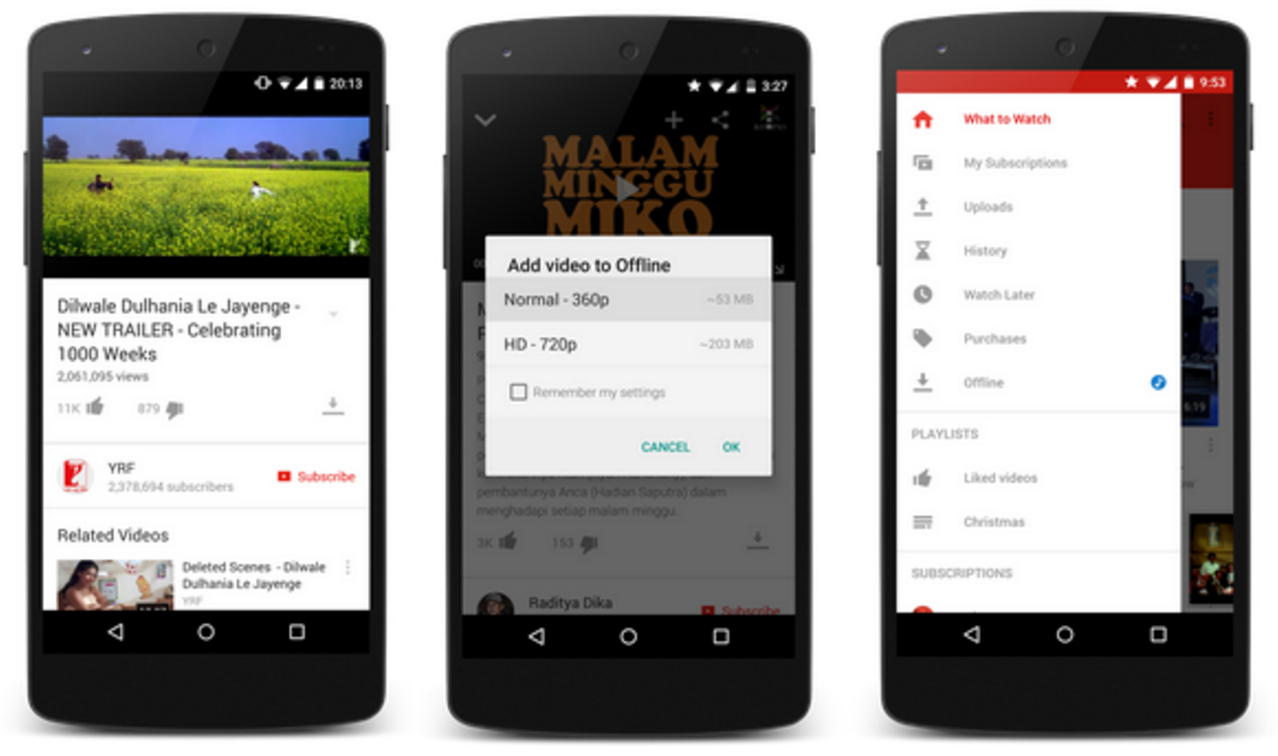 YouTube offline Now Available in South Africa, Nigeria, Kenya, and Ghana