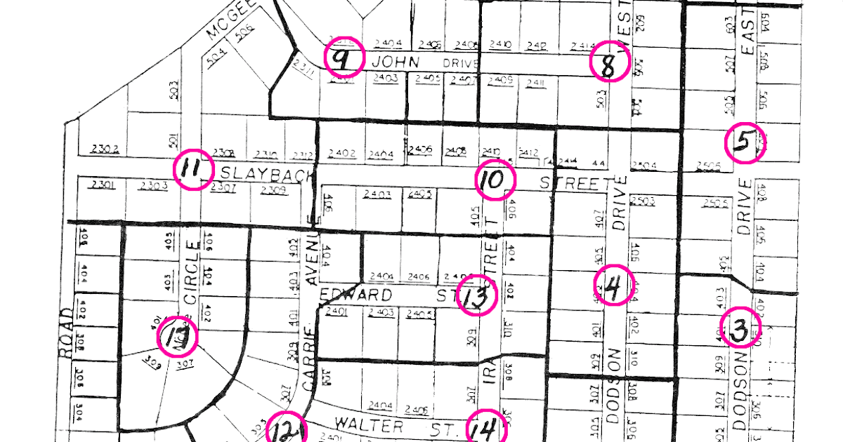 Edgewood Homeowners' Association: Edgewood Subdivision Map