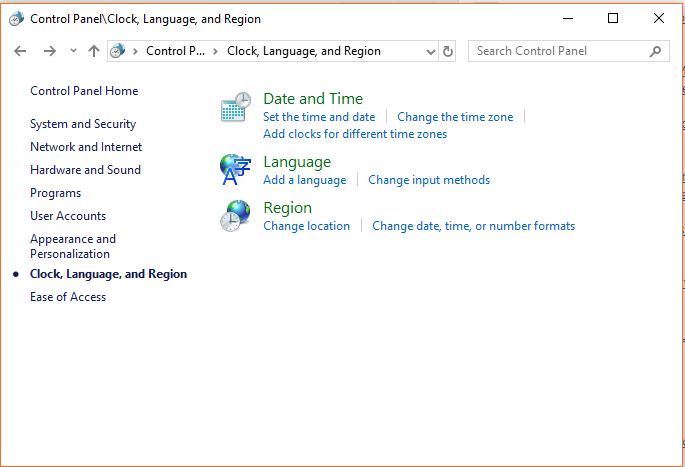 Windows 10 language pack