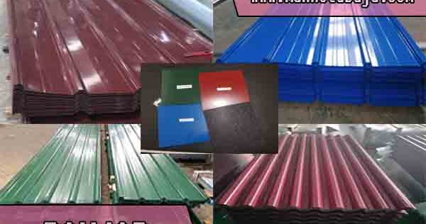 Harga Atap Spandek Warna Banjar Terbaru 2021 | MAHKOTA BAJA