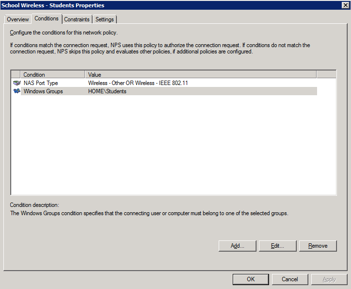 network policy server dynamic vlan assignment
