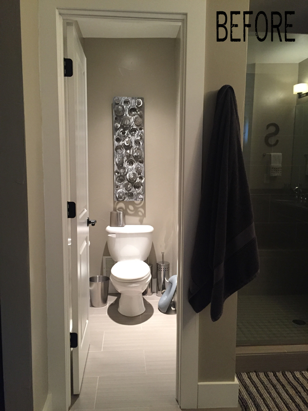 Master Bathroom Enclosed Toilet one room challenge} graphic glam master bathroom reveal | blue i style Master Bathroom Enclosed Toilet one room challenge} graphic glam master bathroom reveal | blue i style