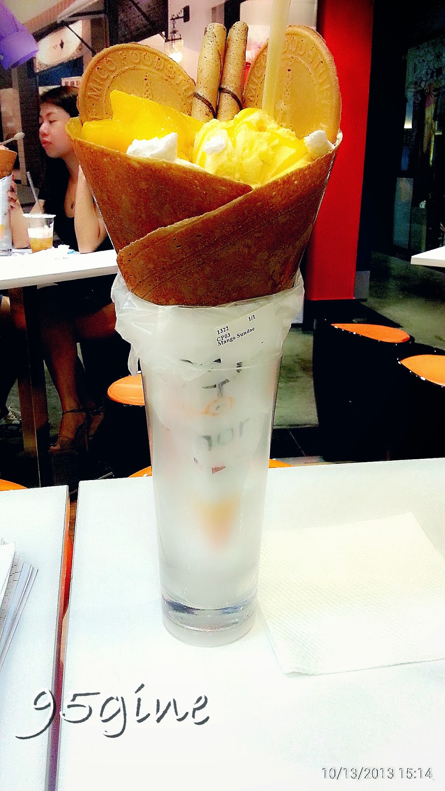 A.E.I.O.U ARNOR crepes Sunway pyramid