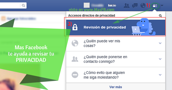Revisar Privacidad - Mas Facebook