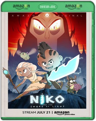 Niko and the Sword of Light: Season 1 (2017) 1080p AMZ WEB-DL Latino [Subt. Esp] (Serie de TV. Aventuras. Fantástico)