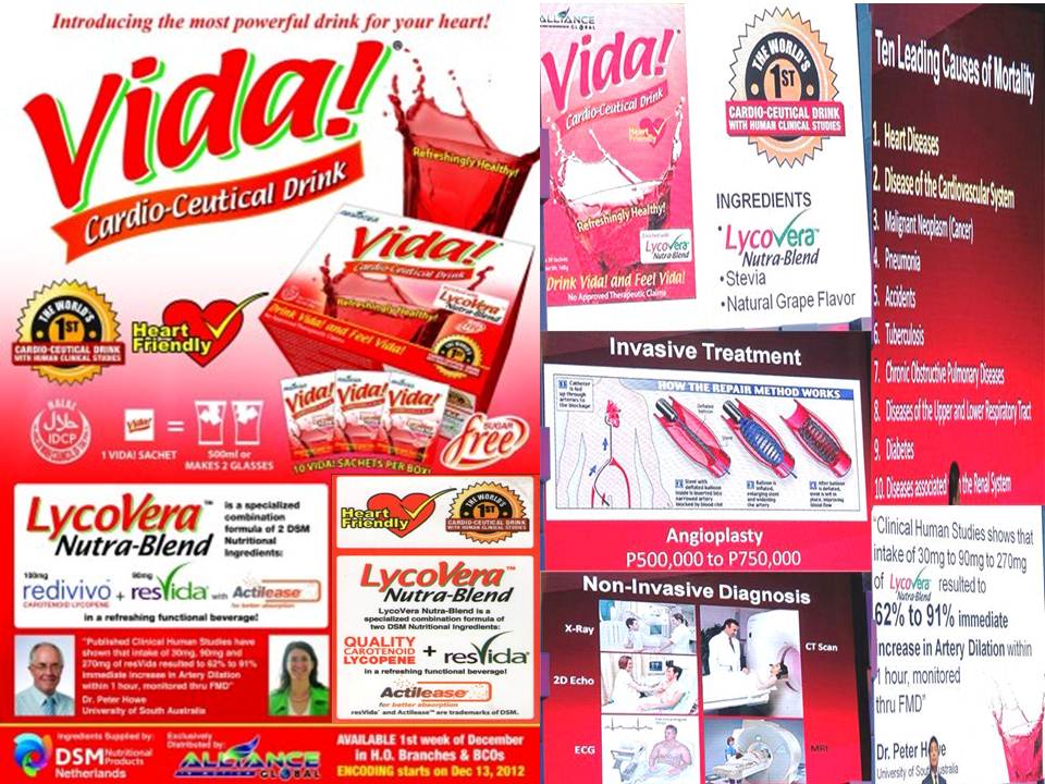 HealthWellness Supplements Vida CardioCeutical Juice Drink