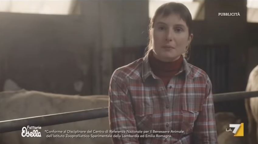 Modello e modella Fattorie Osella pubblicità la bontà esiste davvero con Foto - Testimonial Spot Pubblicitario 2017